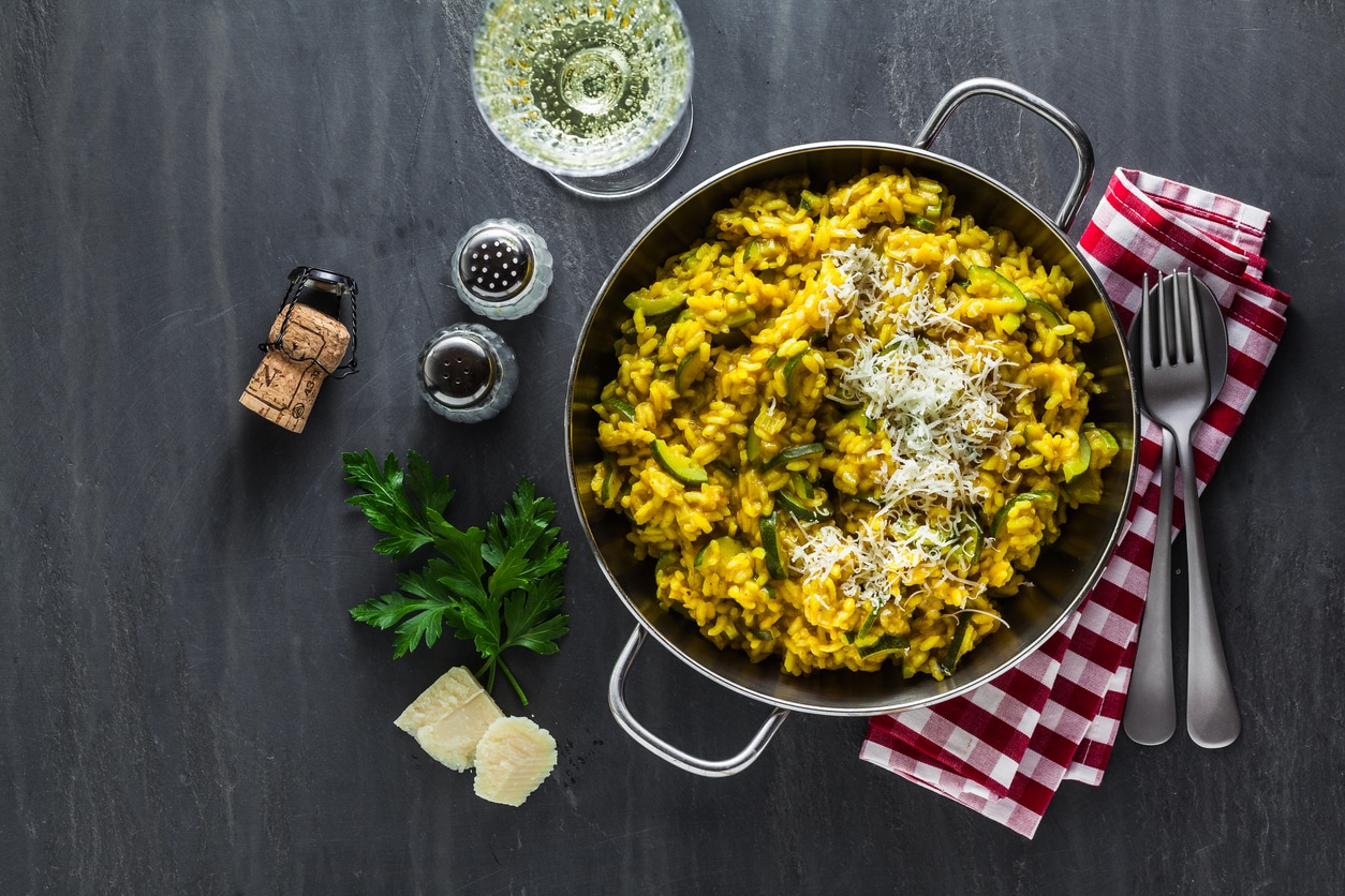 Risotto milanese