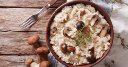 Risotto mit Steinpilzen