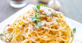 Spaghetti aglio e olio Rezept