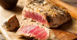 Thunfisch Steak in Sesamkruste