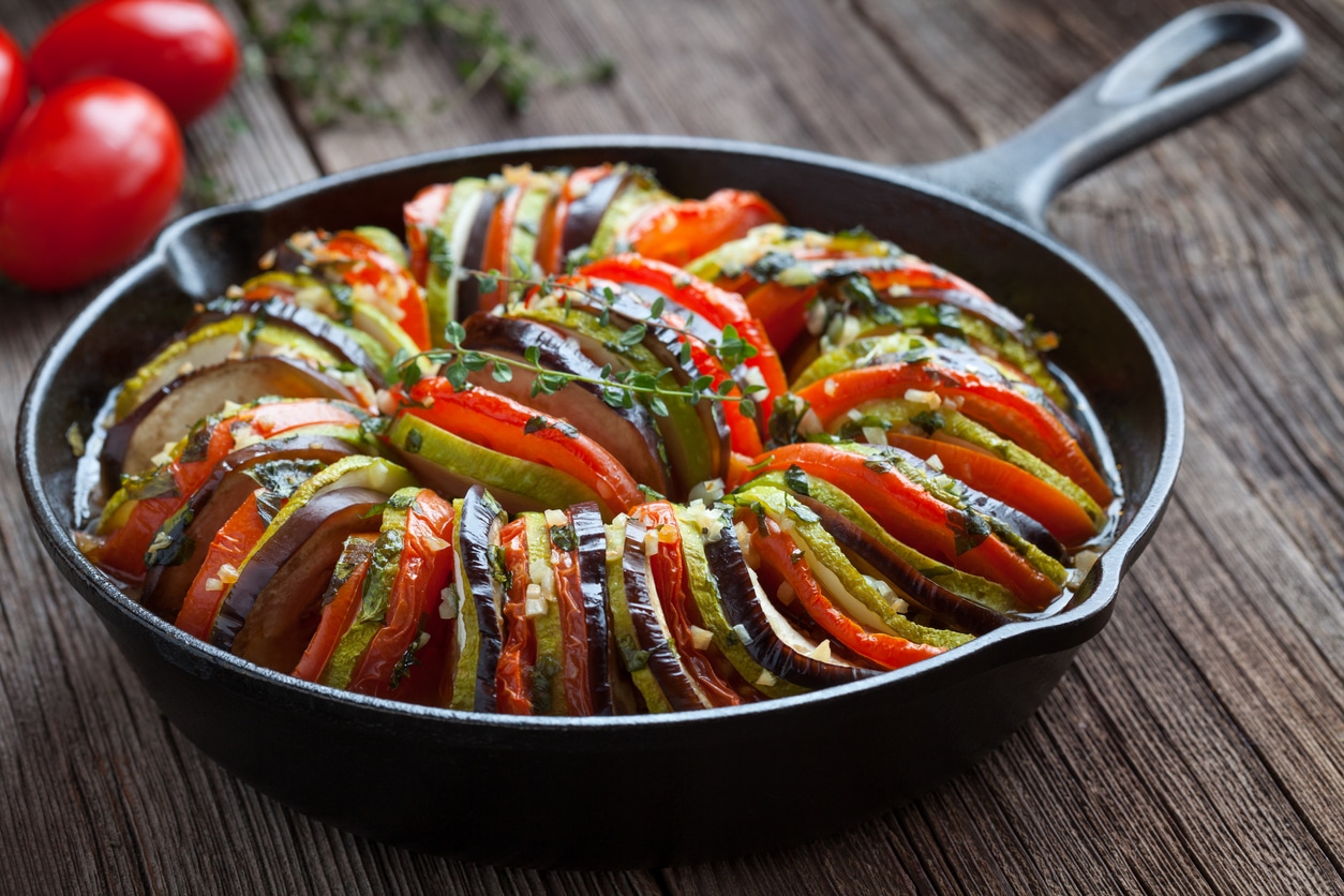 Tomaten Zucchini Auflauf