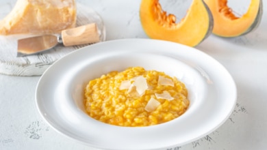 Kürbisrisotto