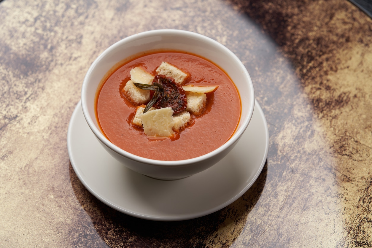 Tomaten Parmesan Suppe